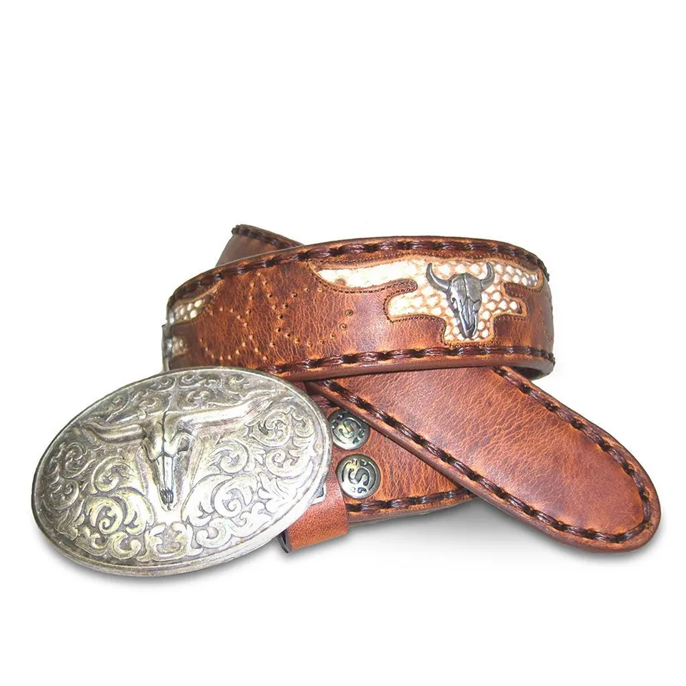 sendra-boots-8322-mad-dog-mostaza-piton-lederg-rtel-4-cm image 1