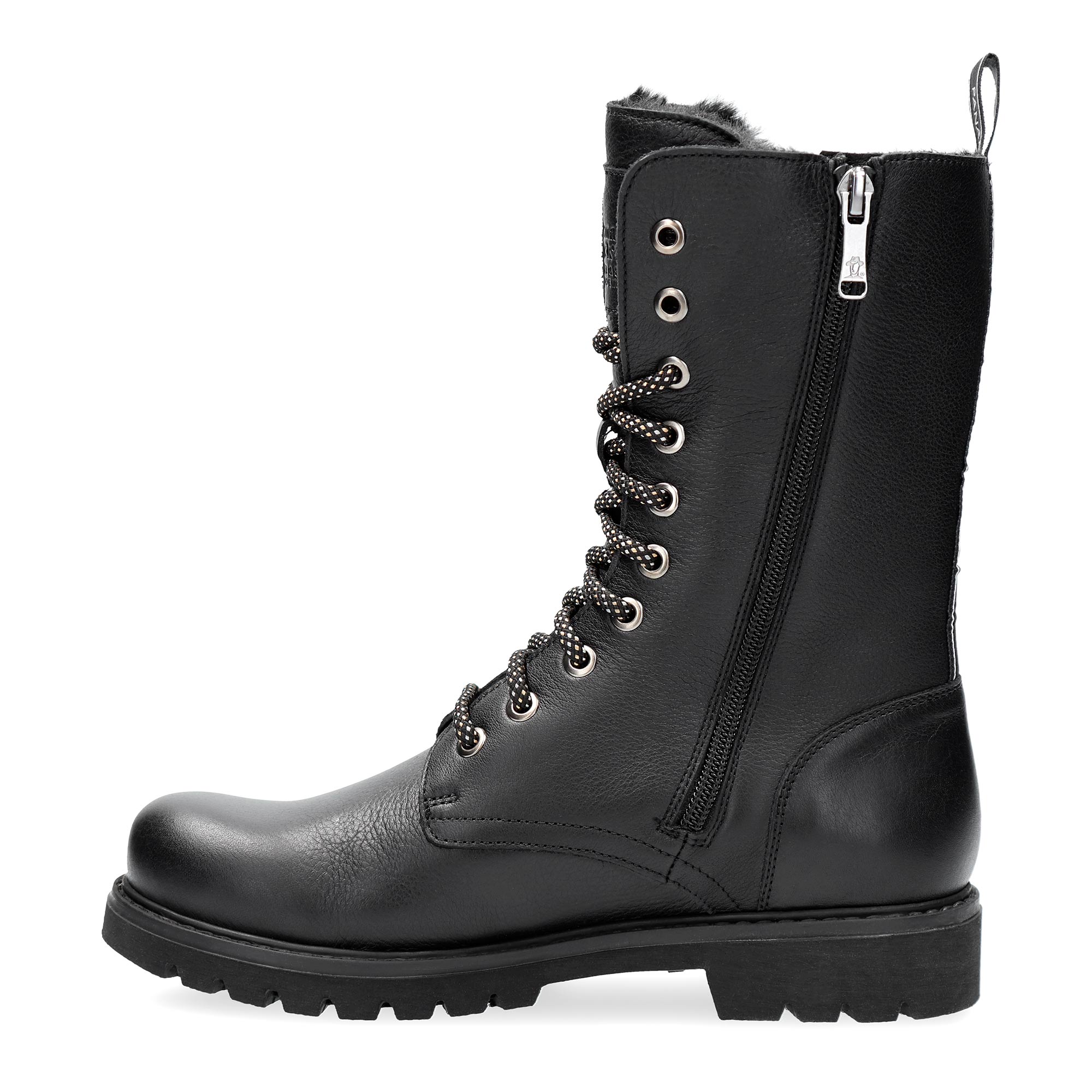panama-jack-fiorela-b1-napa-negro-damenstiefel-flach-wasserdicht-schwarz image 4