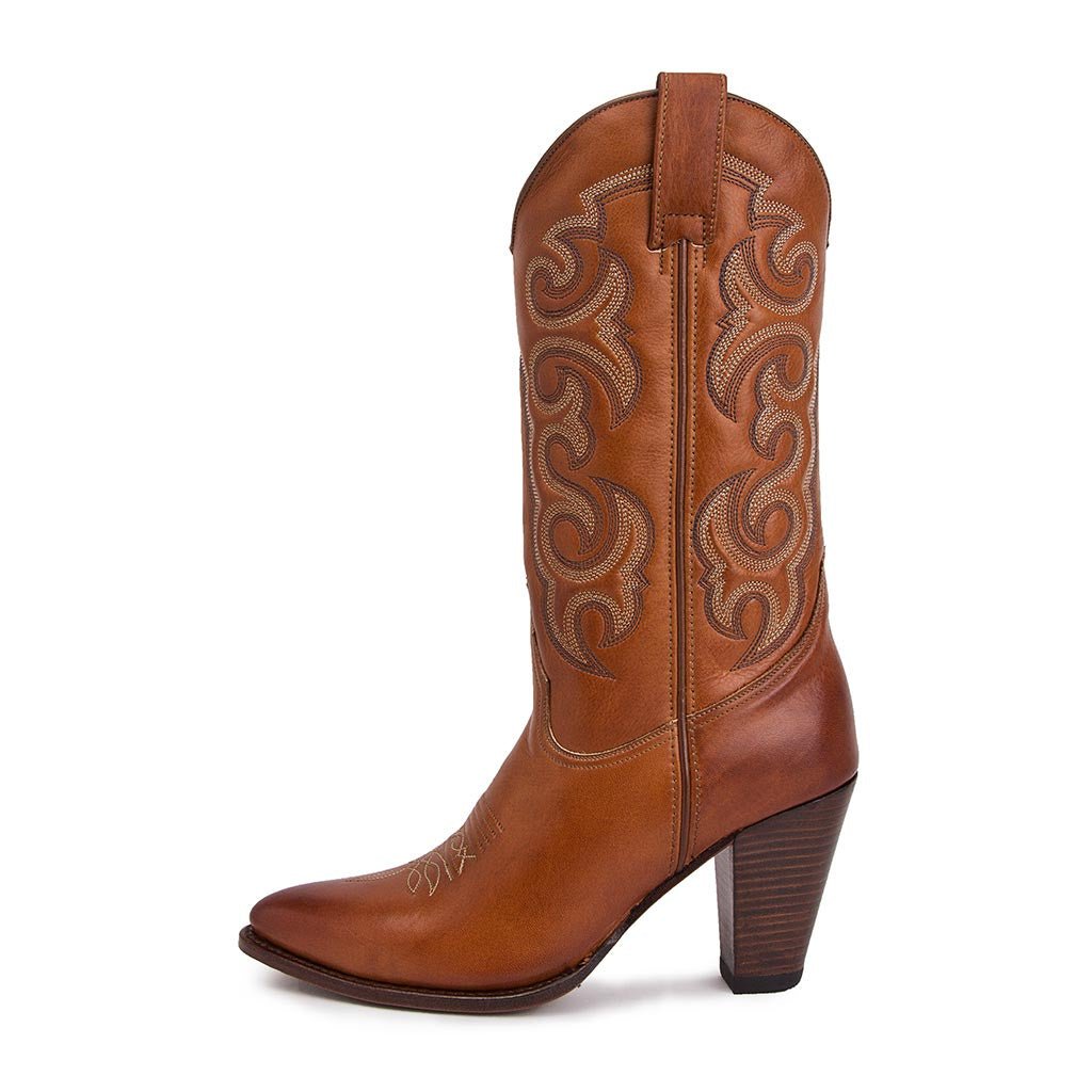 sendra-boots-13549-eva-salvaje-cuoio-damen-cowboy-stiefel image 1