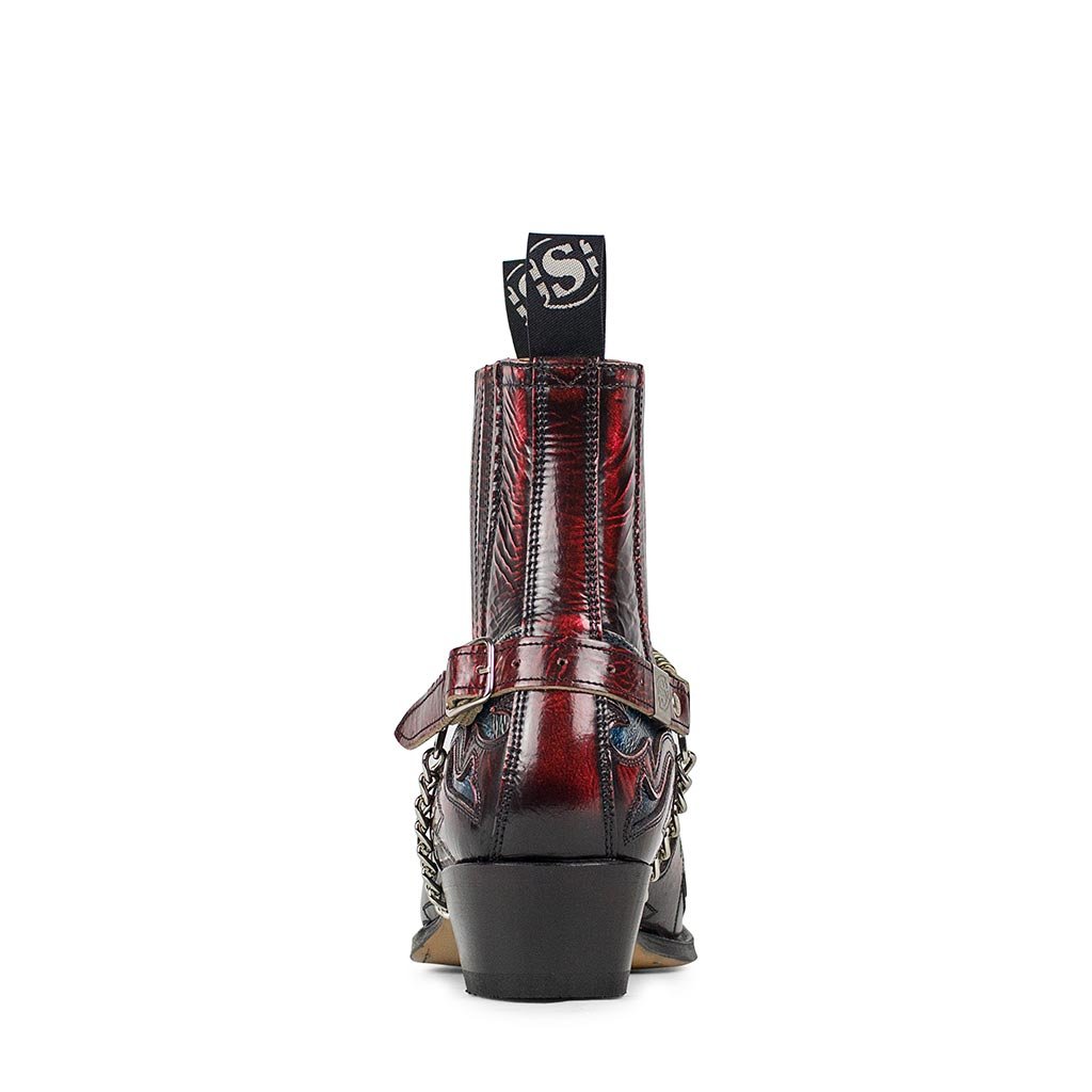 sendra-boots-4660-cuervo-denver-azul-rojo-stiefelette image 4