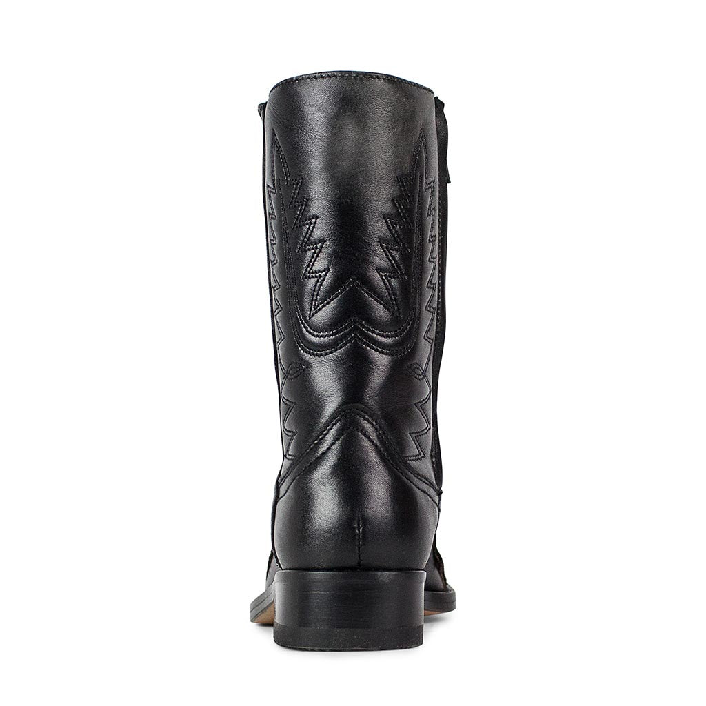 sendra-boots-5873n-kidy-piton-barr-negro-kinder-cowboy-stiefel-mit-pythonleder-s image 4