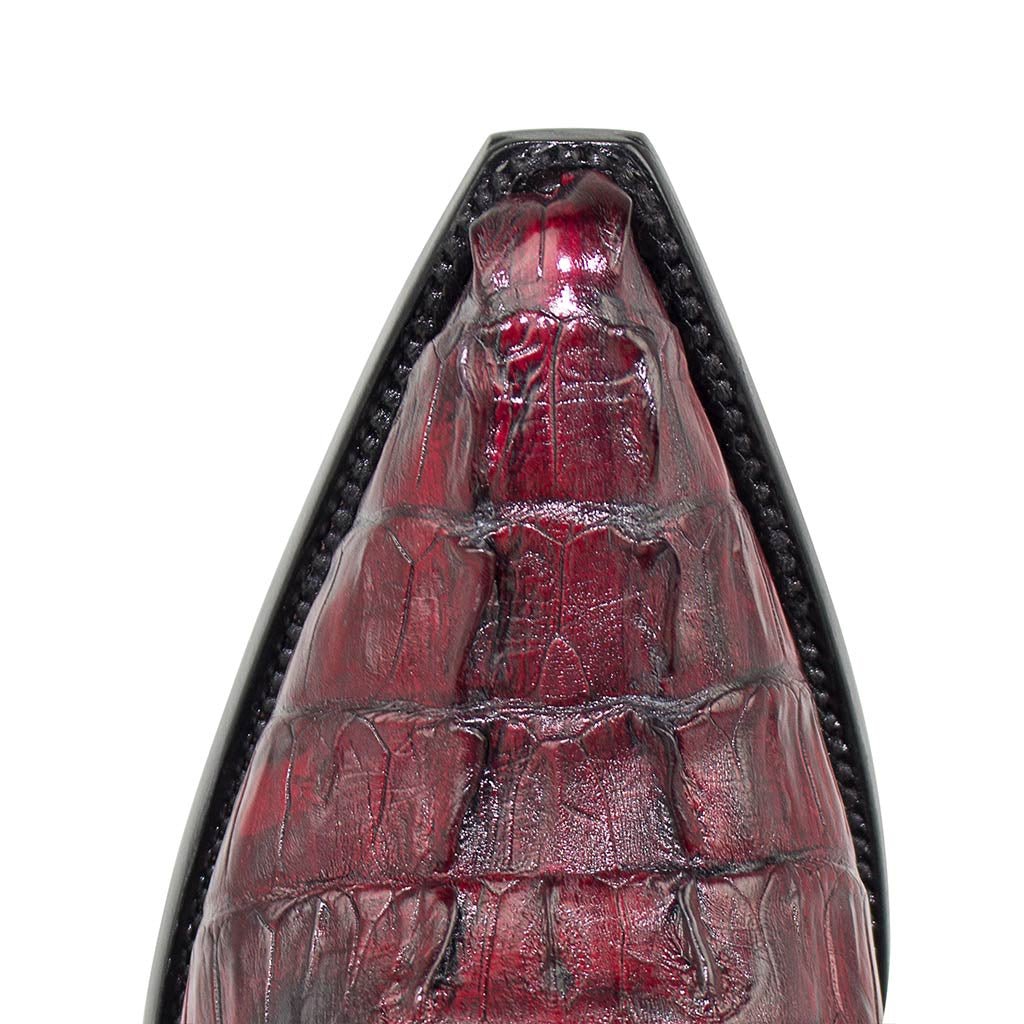 sendra-boots-texas-caiman-tail-rojo-exotic-westernstiefel-rot image 4