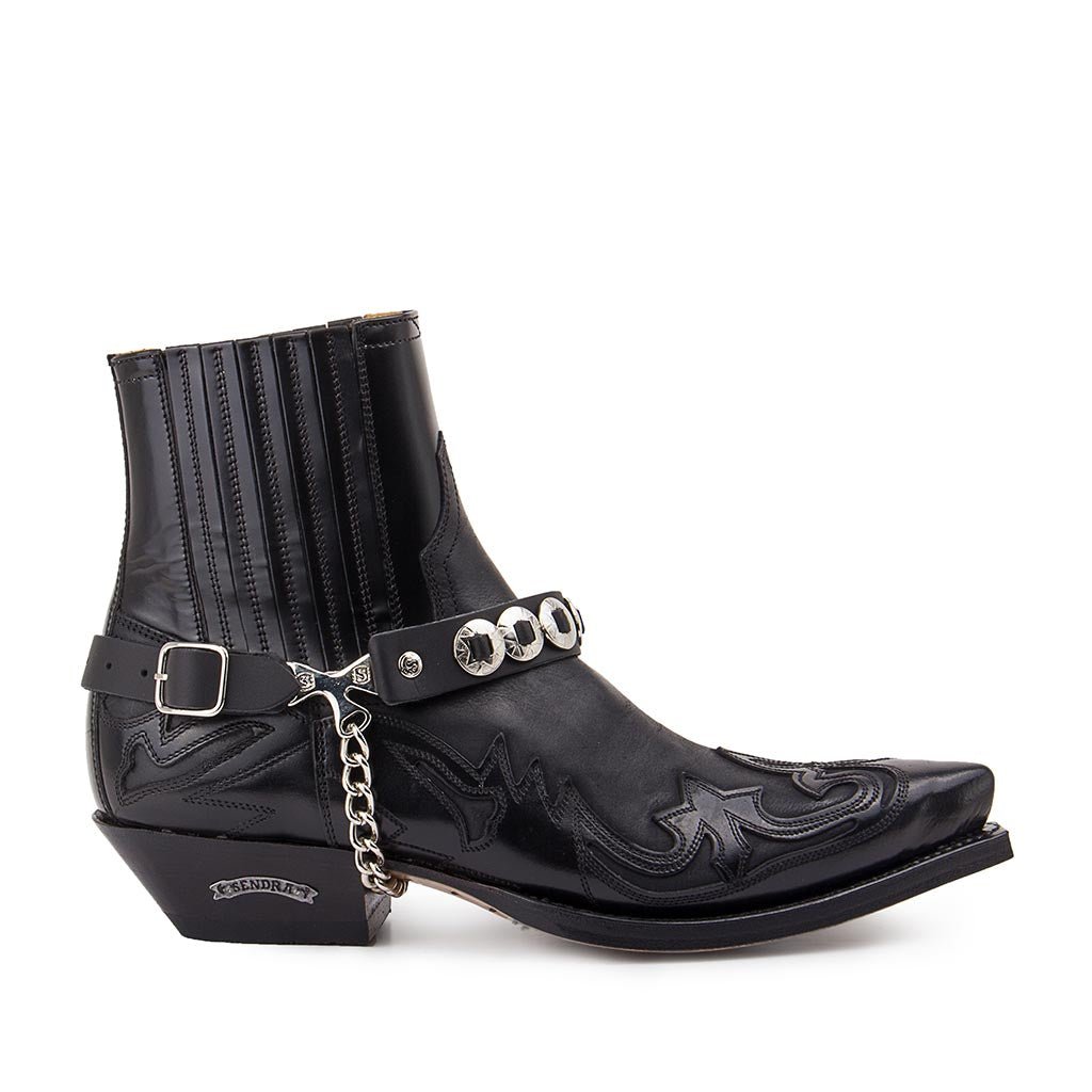 sendra-boots-arnes-43-negro-leder-stiefel-harness image 3