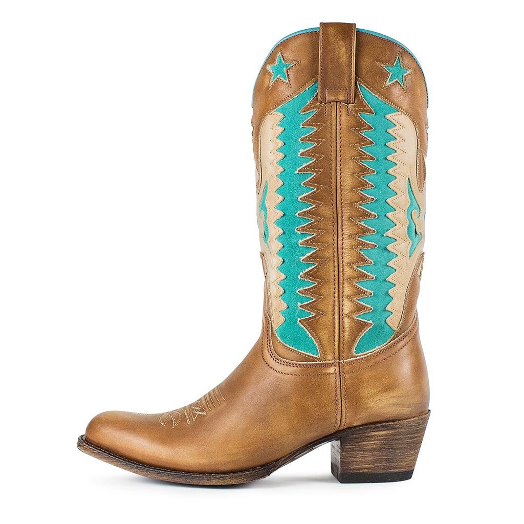 sendra-boots-14144-debora-olimpia-023-cowboy-stiefel-mehrfarbig image 1