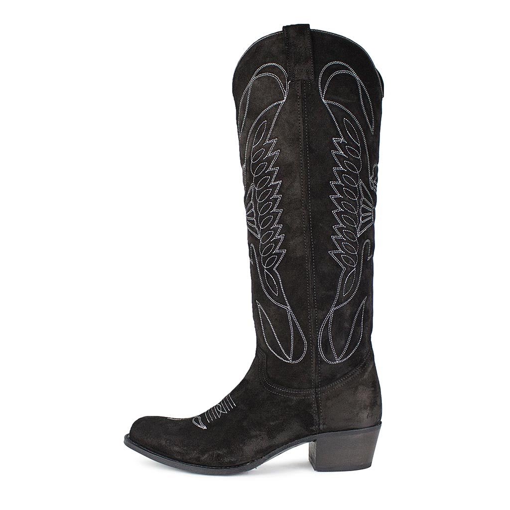 sendra-8840-debora-damen-cowboy-stiefel-kaleido-velours image 1