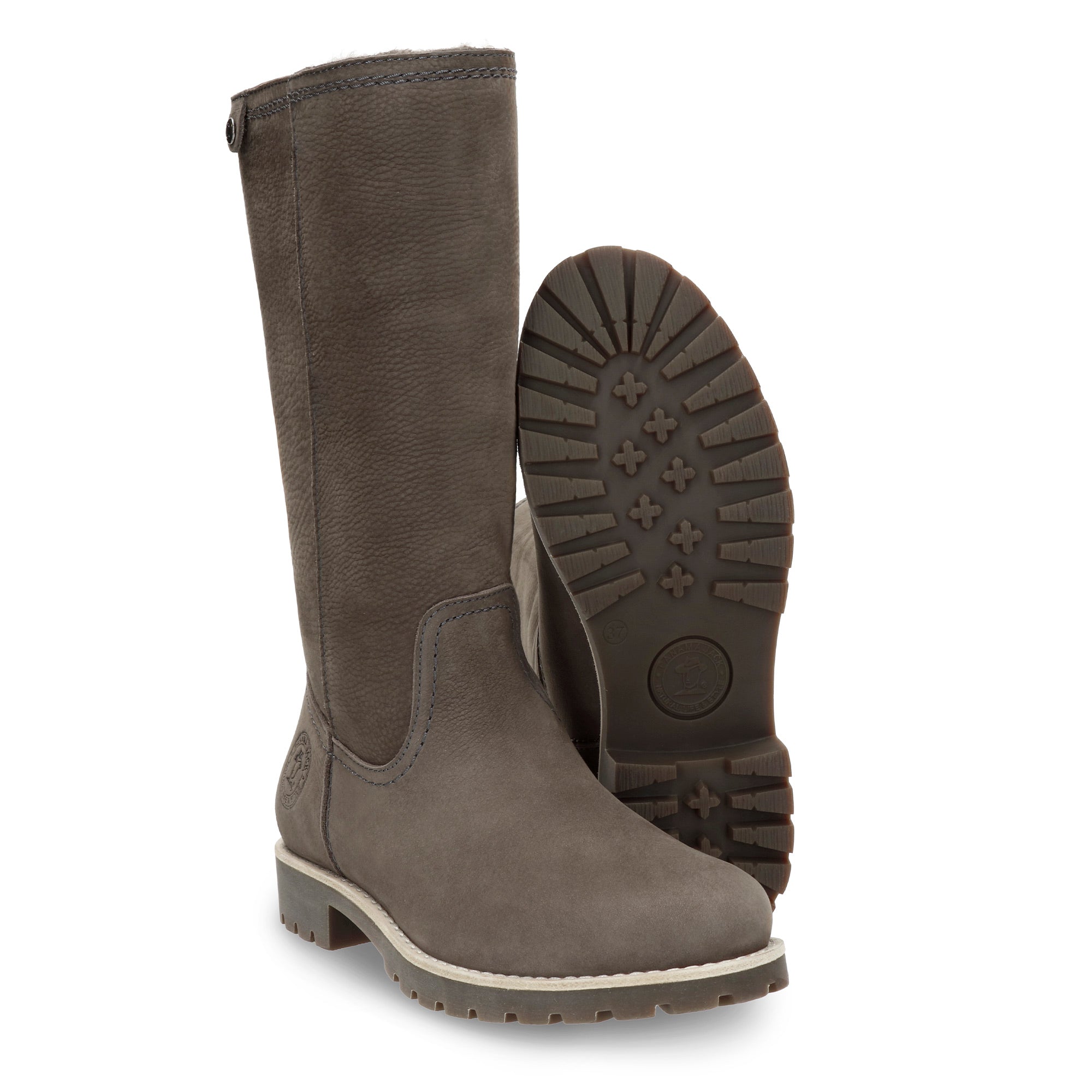 panama-jack-bambina-igloo-b6-damenstiefel-nobuck-gris image 4