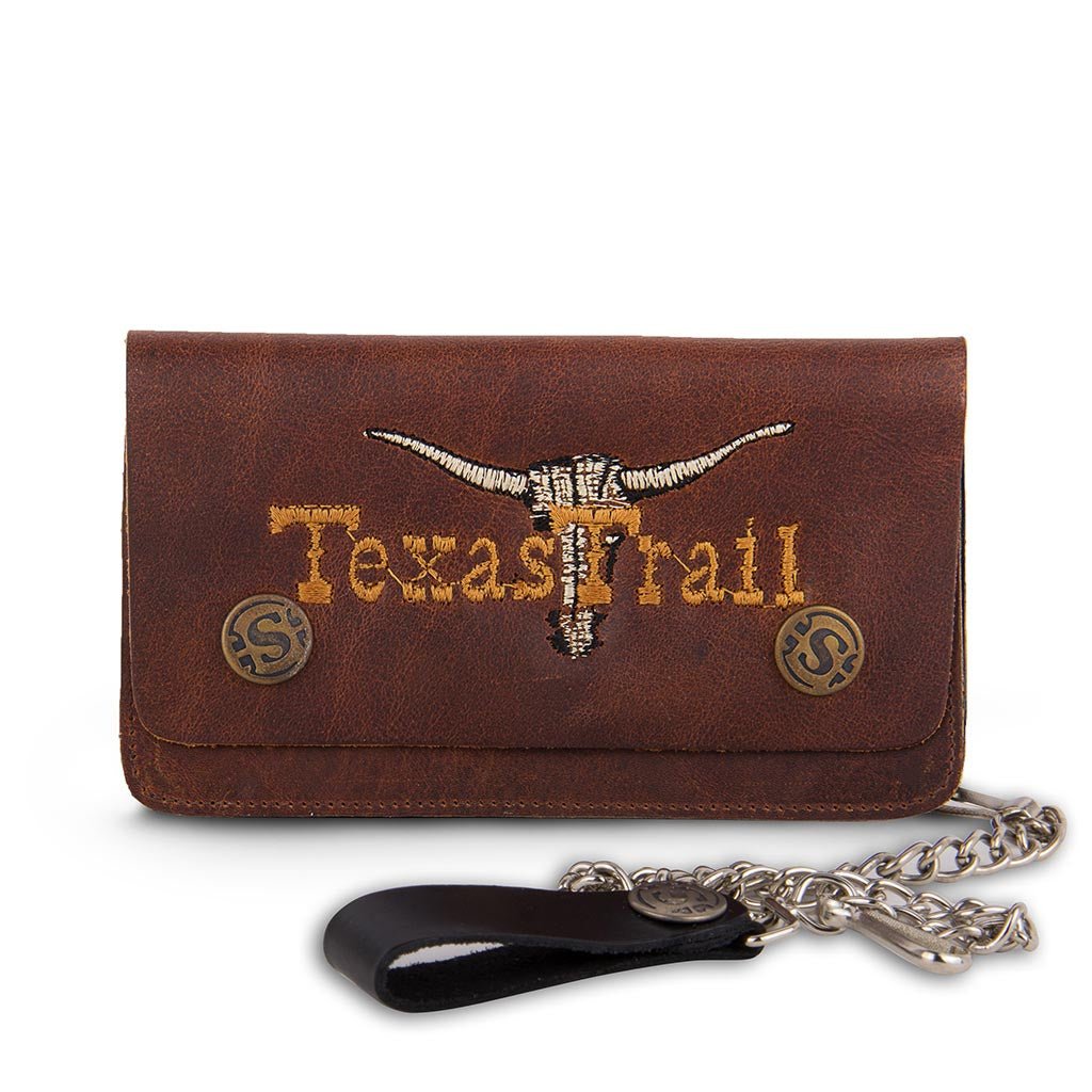 sendra-boots-texas-trail-evolution-tang-leder-geldb-rse-biker-mit-kette image 1