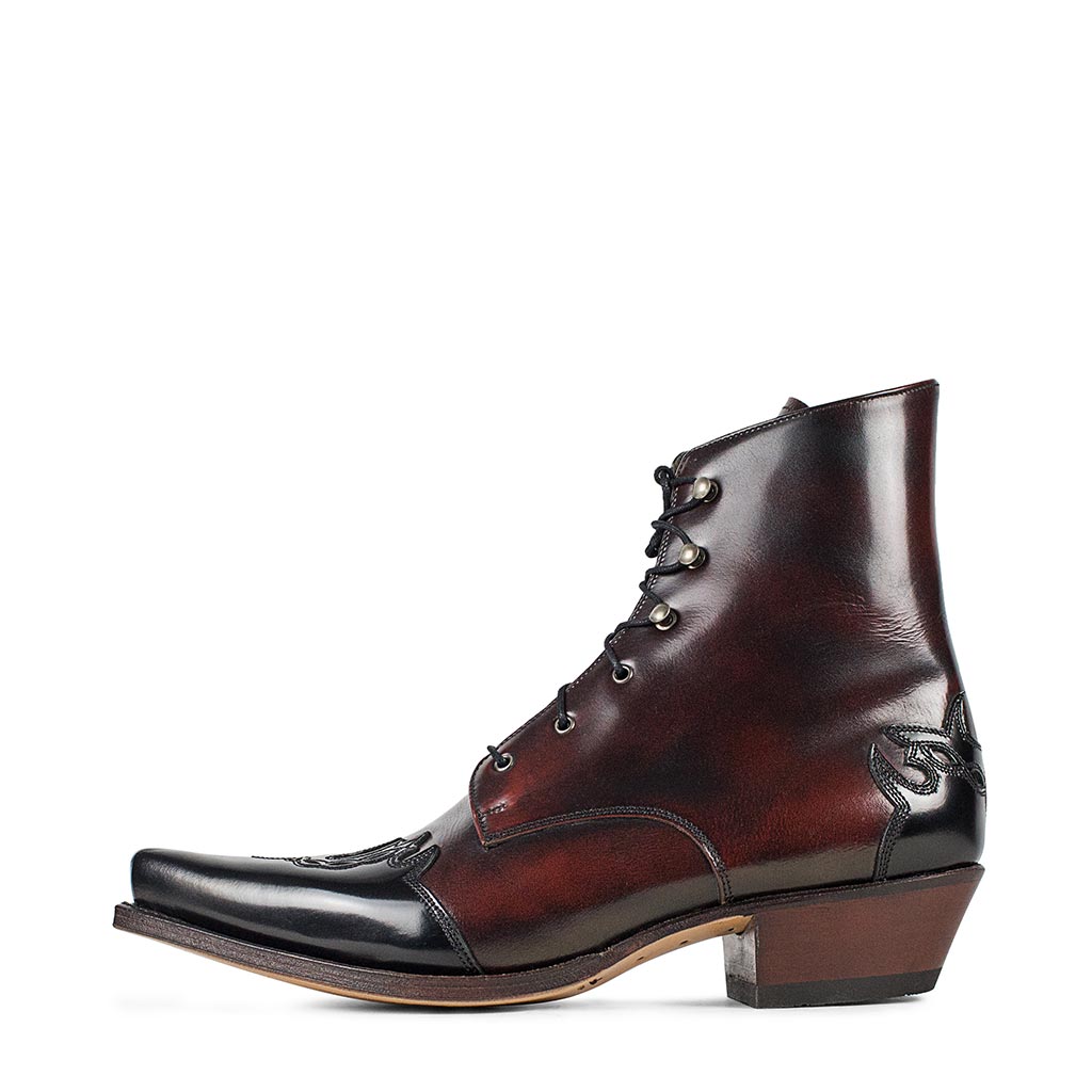 sendra-boots-s0137-11699-cuervo-burdeos-negro-herren-cowboystiefel image 1