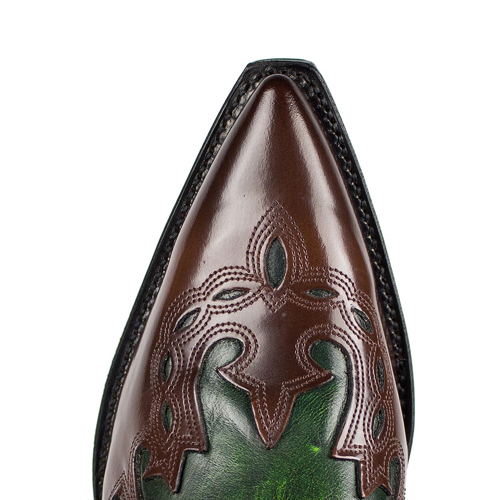 sendra-boots-3379-cuervo-denver-verde-flora-libano-cowboy-herren image 5