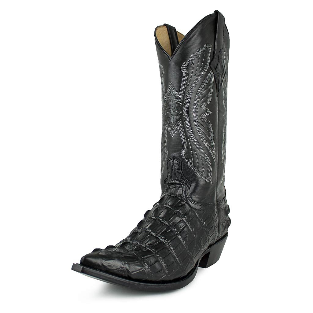 sendra-boots-chihuahua-caiman-imit-negro-exotic-cowboy-stiefel image 2