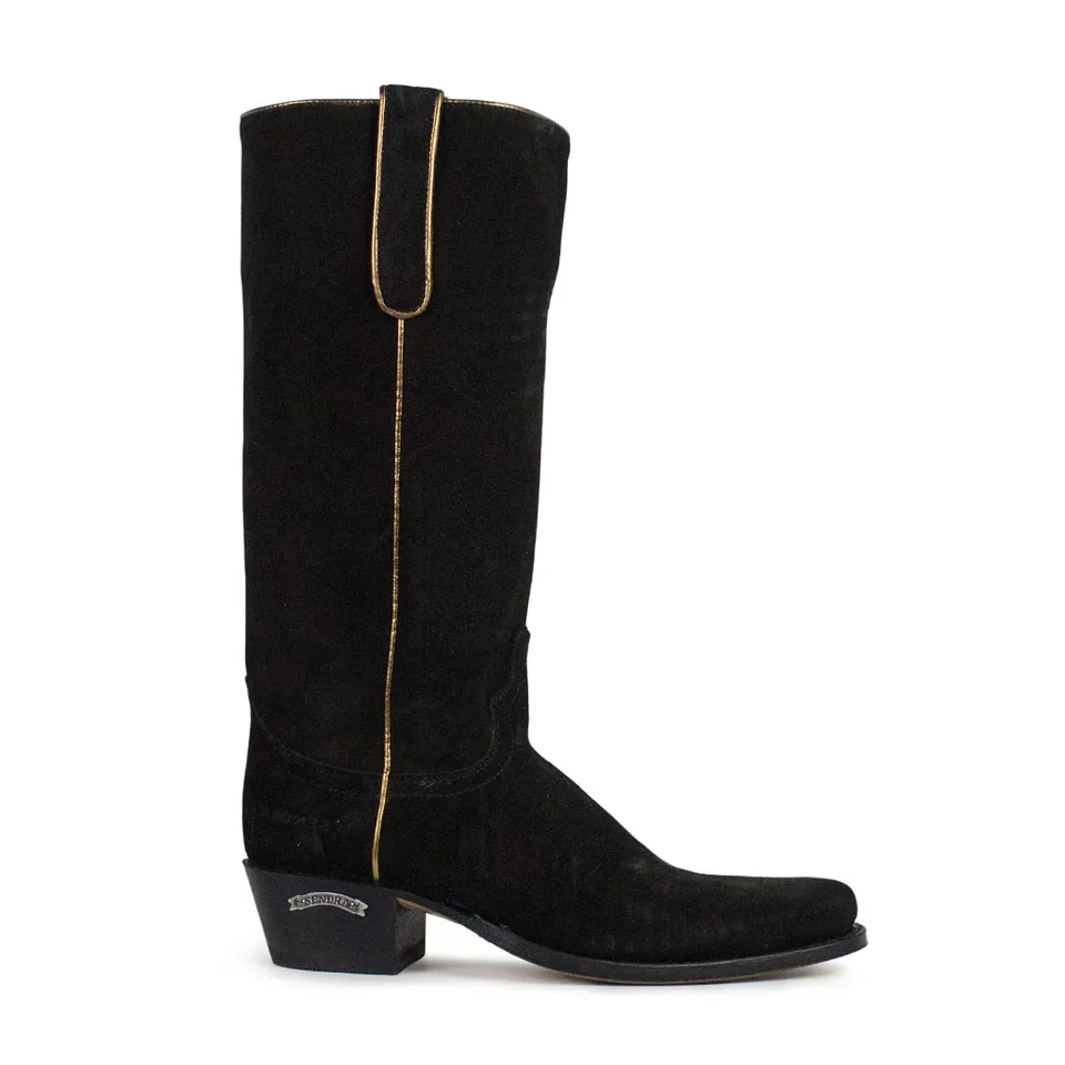 sendra-boots-r4688-serraje-stiefelette-damen-schwarz image 1