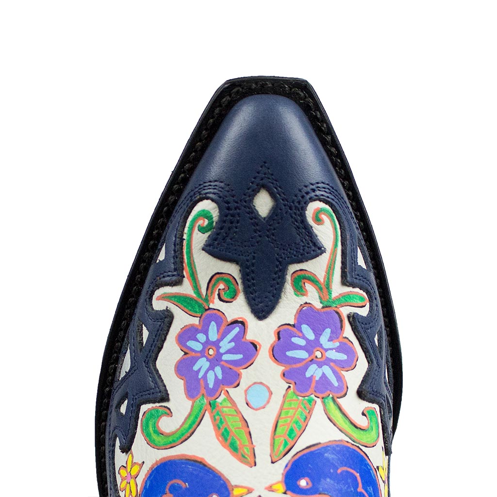 sendra-boots-wakamole-bird-handbemalte-cowboy-stiefel-vogelmotiv image 5
