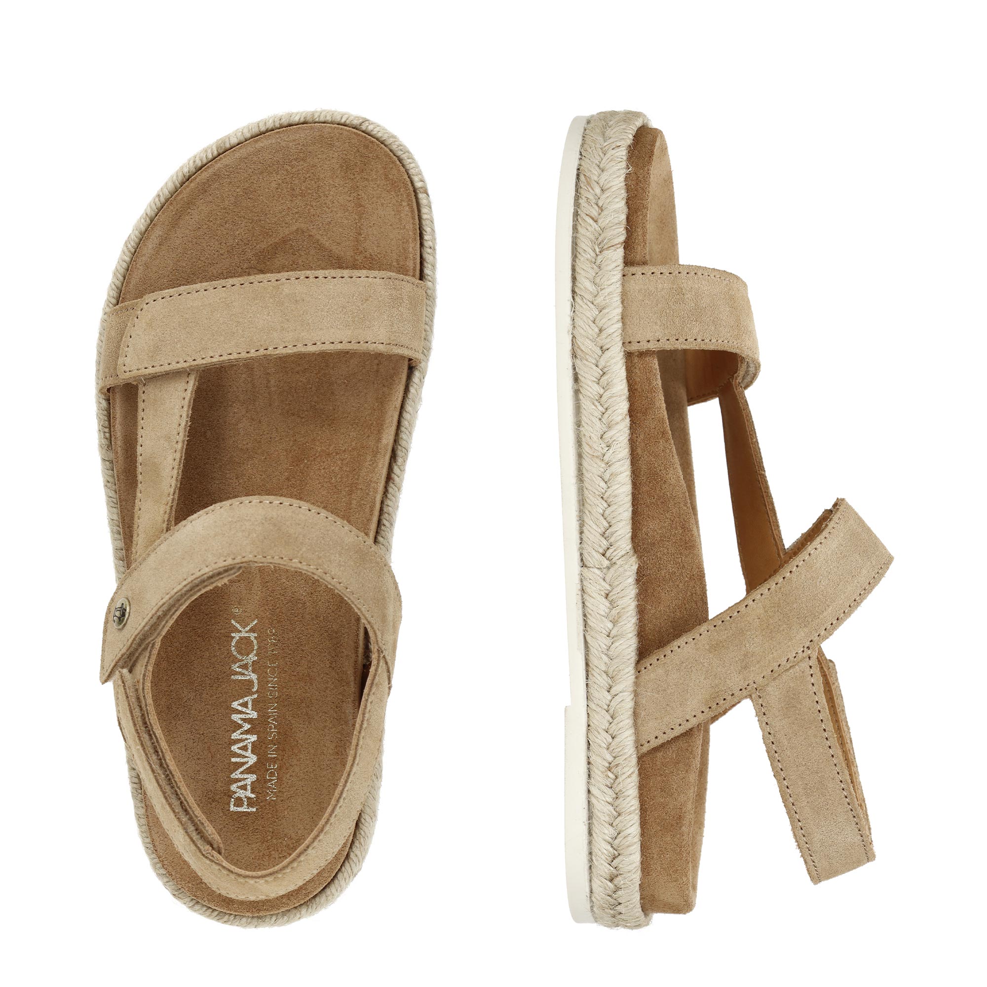panama-jack-cata-b2-damen-sandale-veloursleder-camel image 3