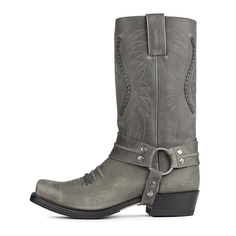sendra-boots-12209-blues-flota-chaira-lavado-western-stiefel-grau-unisex image 1
