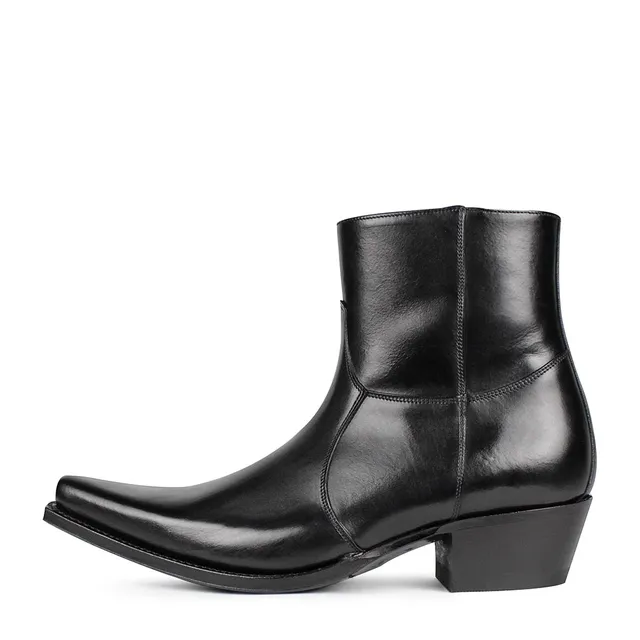 sendra-boots-5200-mi-hand-paint-crust-black-stiefel image 1