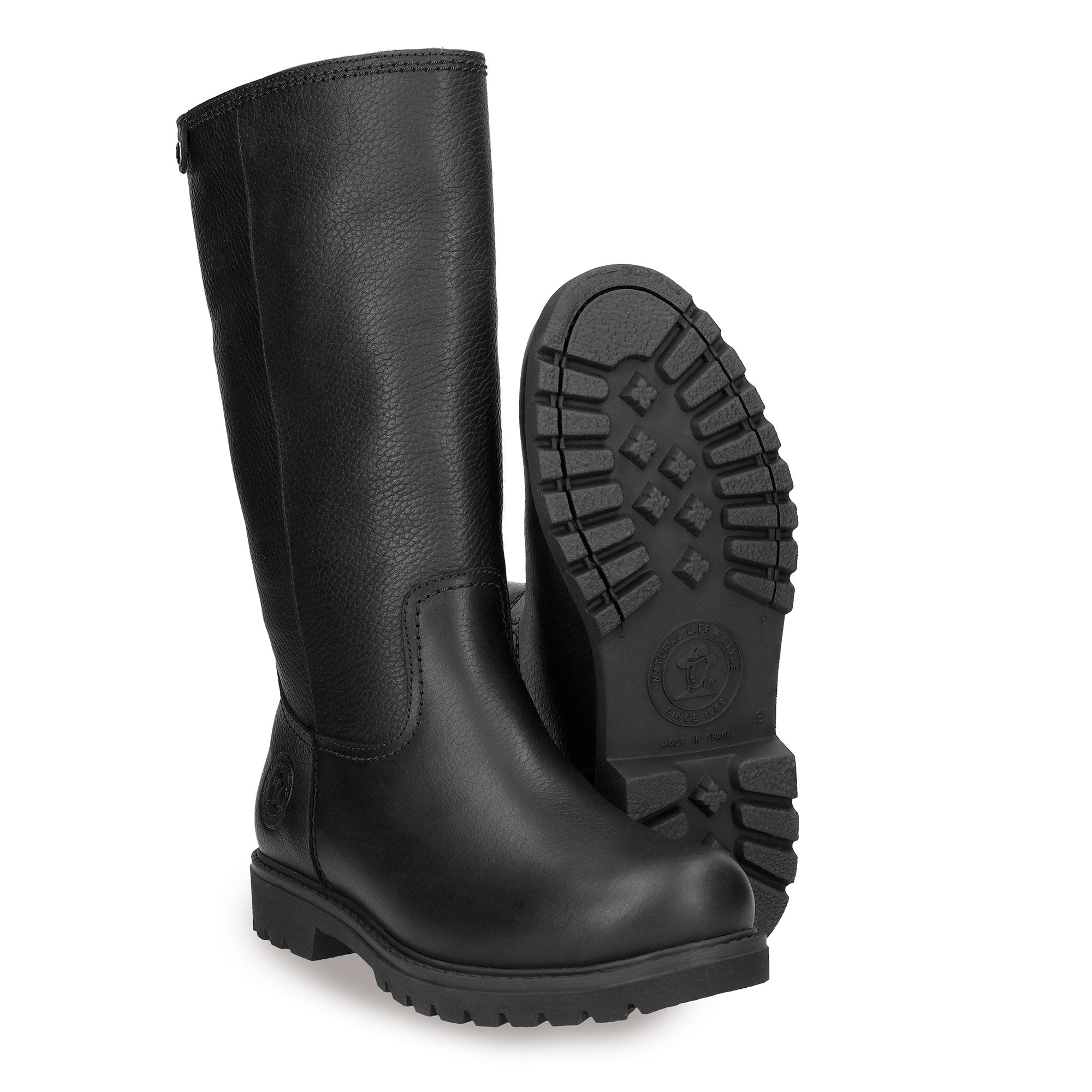 panama-jack-bambina-igloo-b17-damen-stiefel-napa-grass-schwarz image 4