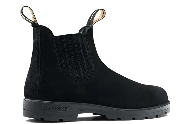 blundstone-2622-double-black-chelsea-boot-pony-suede-pop-trading image 1