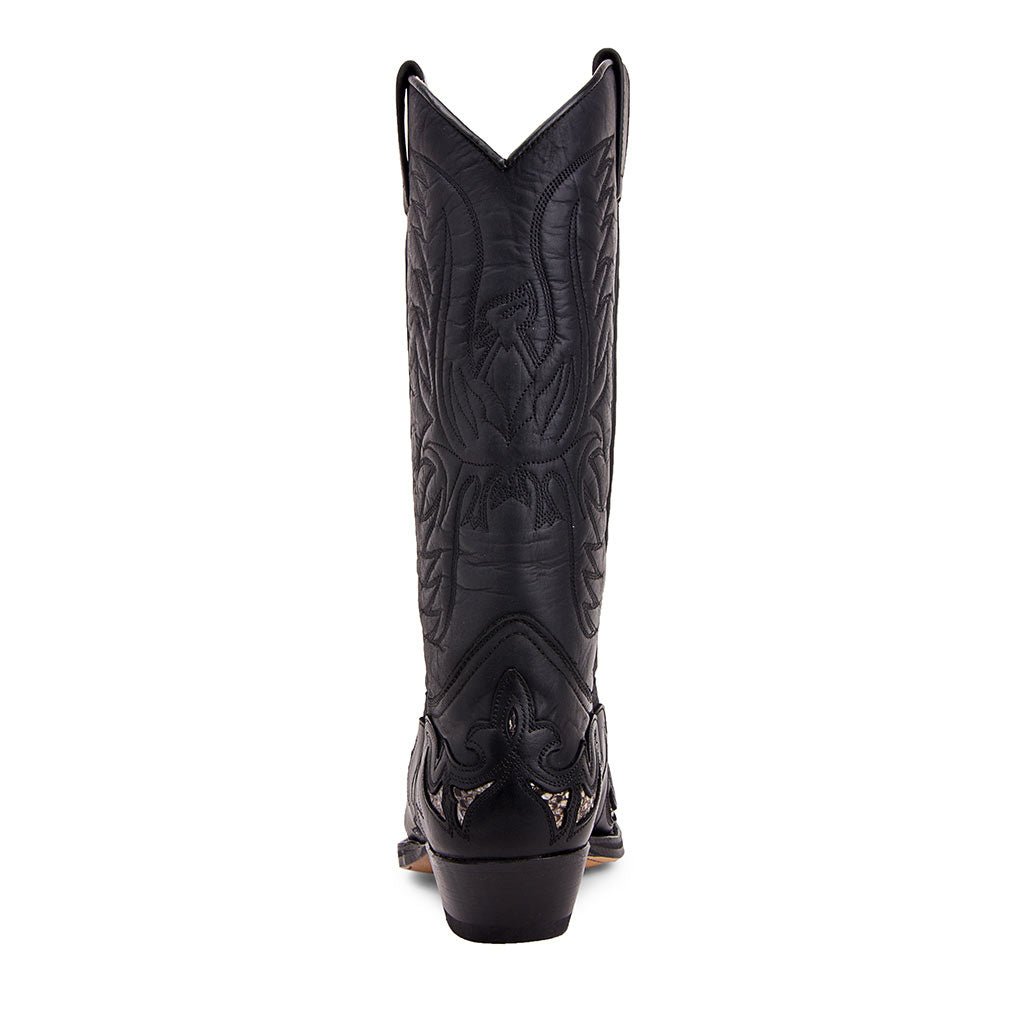 sendra-boots-3242-cuervo-pull-oil-negro-exotic-cowboystiefel image 4