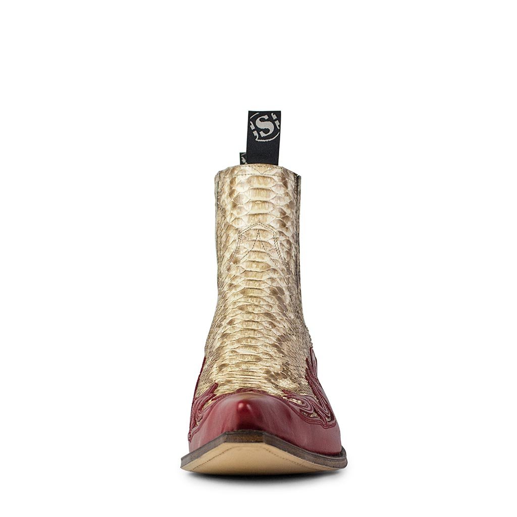 sendra-boots-4660p-cuervo-piton-barr-natural-ciclon-rojo-cowboystiefel-herren image 3