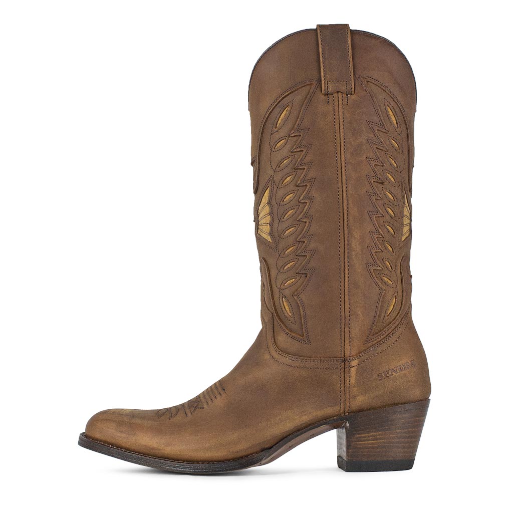 sendra-boots-s0088-flota-lavado-cowboy-boots-damen image 1
