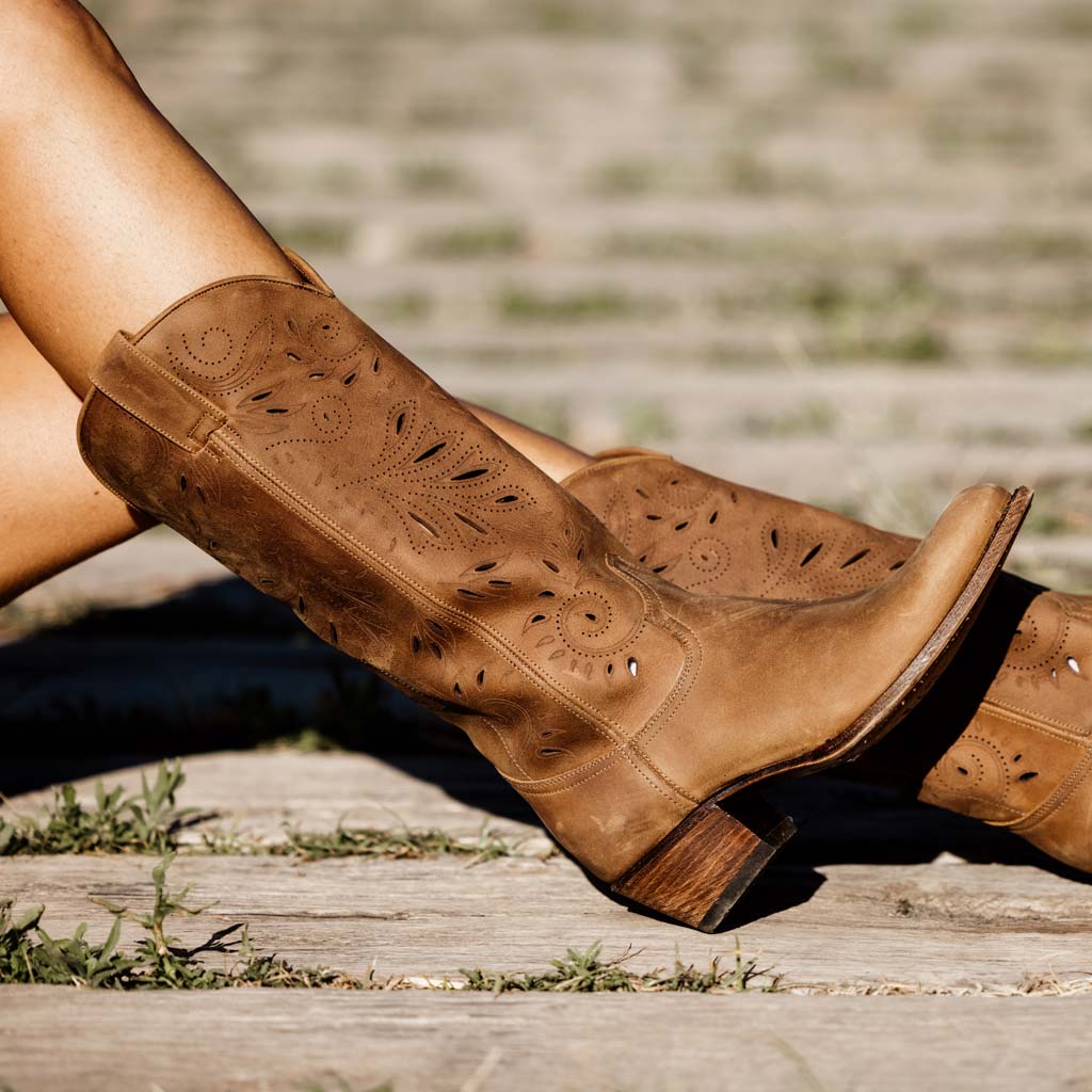 sendra-boots-11360-debora-floter-tang-lav-damen-cowboy-stiefel-braun image 4