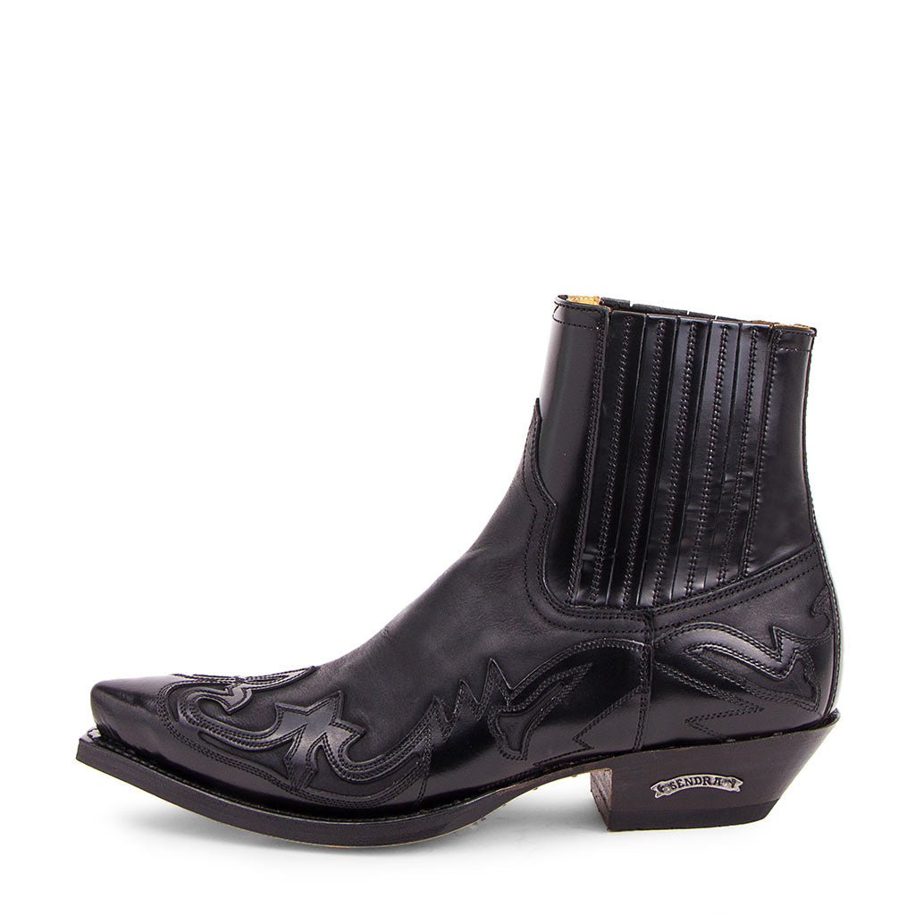 sendra-boots-4660-cuervo-stiefelette-flora-negro-sprinter-negro image 1