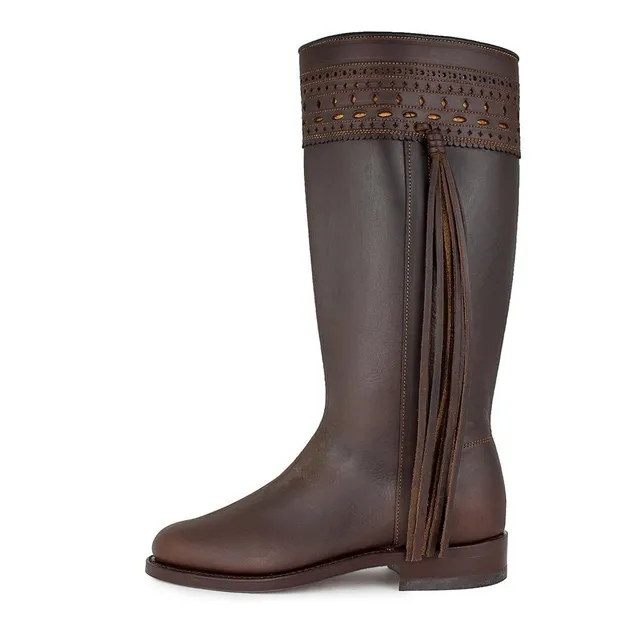 sendra-boots-236-90-old-crazy-arabia-beige-damenstiefel-hoch image 1