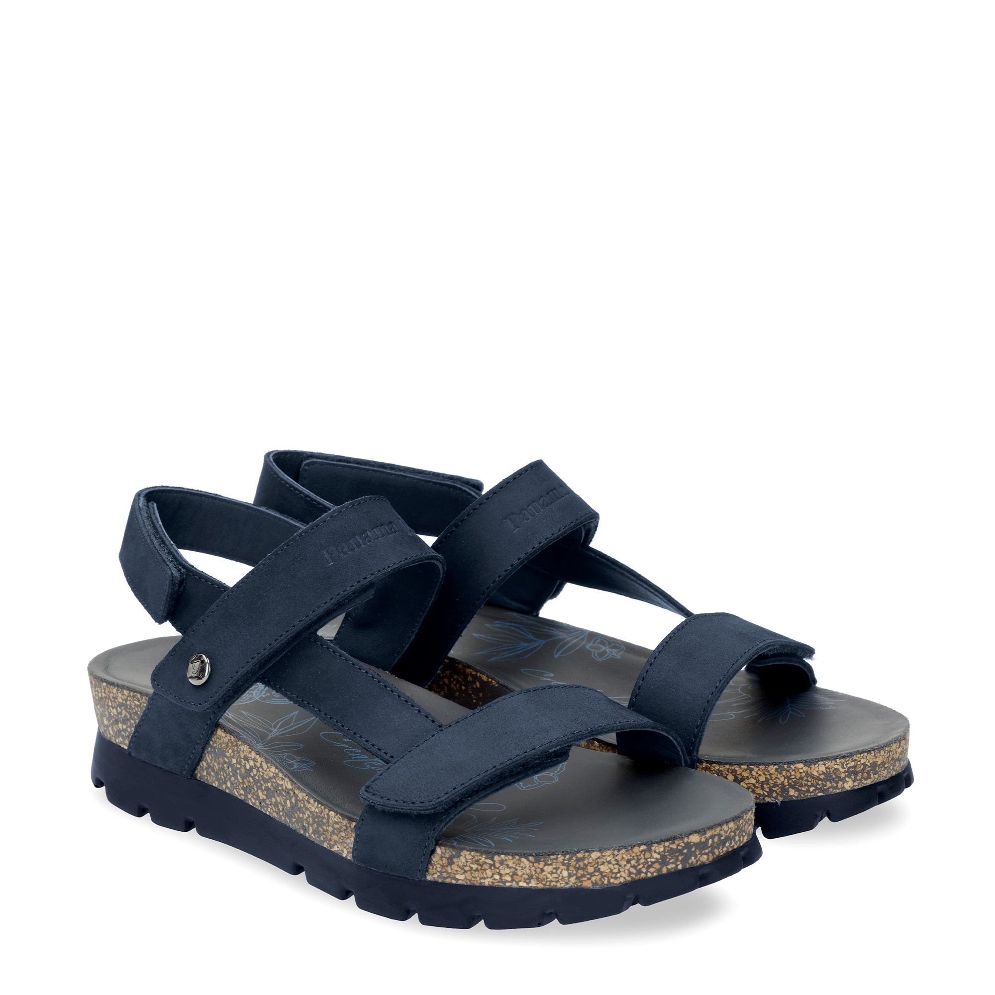 panama-jack-selma-basics-b1-damen-sandale-nobuck-marino-marine image 3