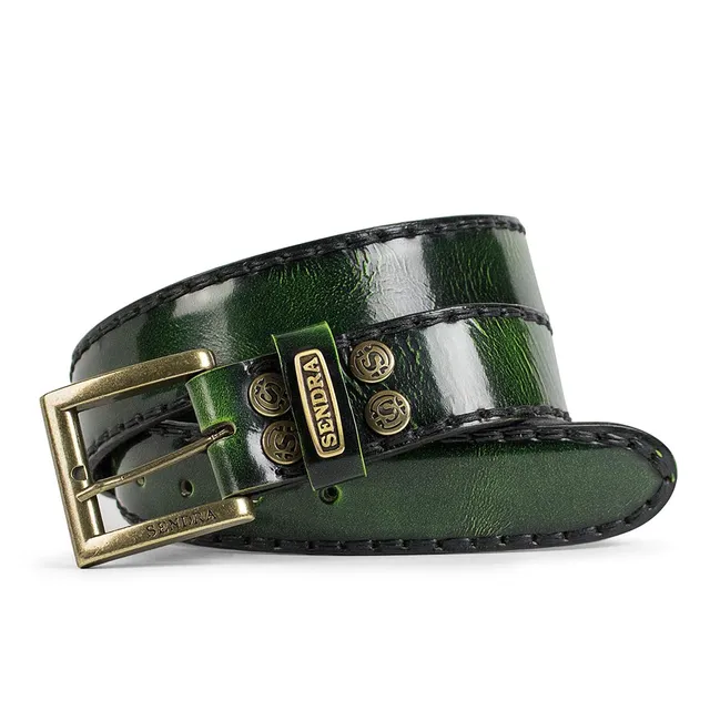 sendra-boots-8563-denver-verde-oro-viejo-lederg-rtel image 1
