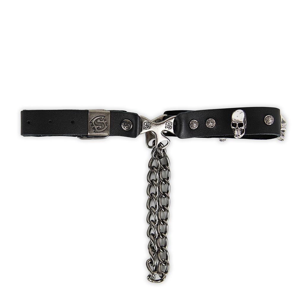 sendra-boots-arnes-92-arneses-stiefel-harness-schwarz-skull image 1
