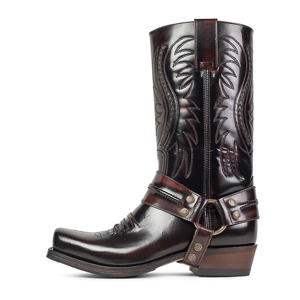 sendra-boots-12209-blues-florentic-fuchsia-westernstiefel image 1