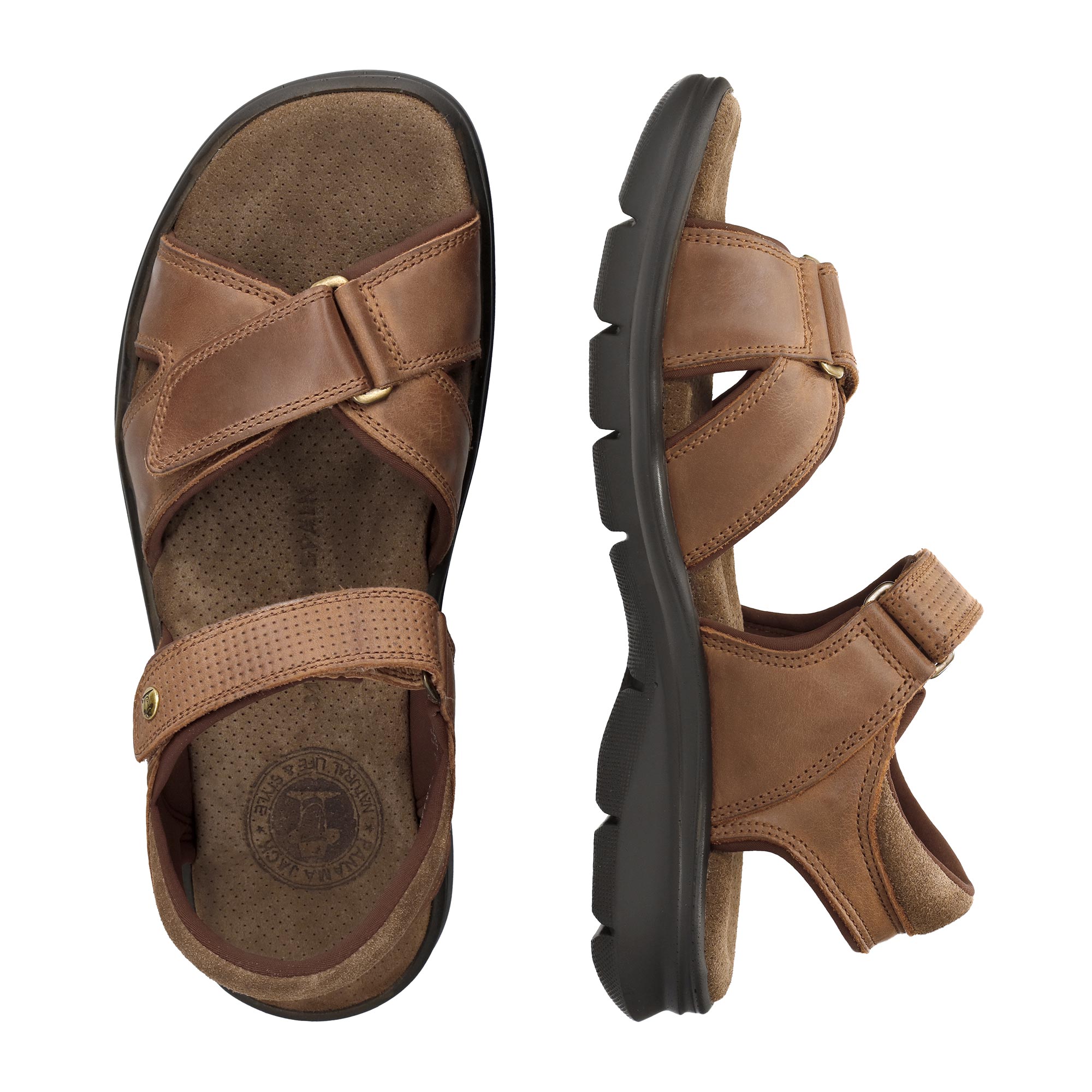 panama-jack-sanders-basics-c4-herren-sandale-napa-grass-camel image 5