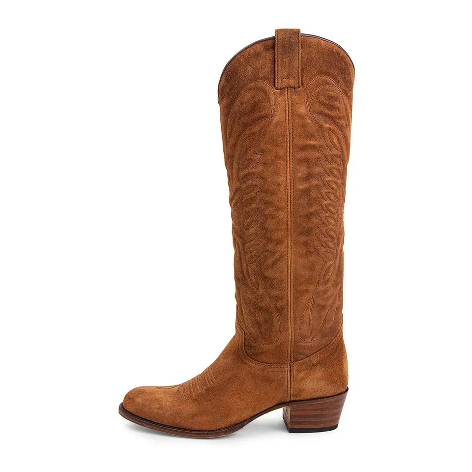 sendra-boots-8840-debora-old-martens-cuoio-damen-cowboystiefel-braun image 1