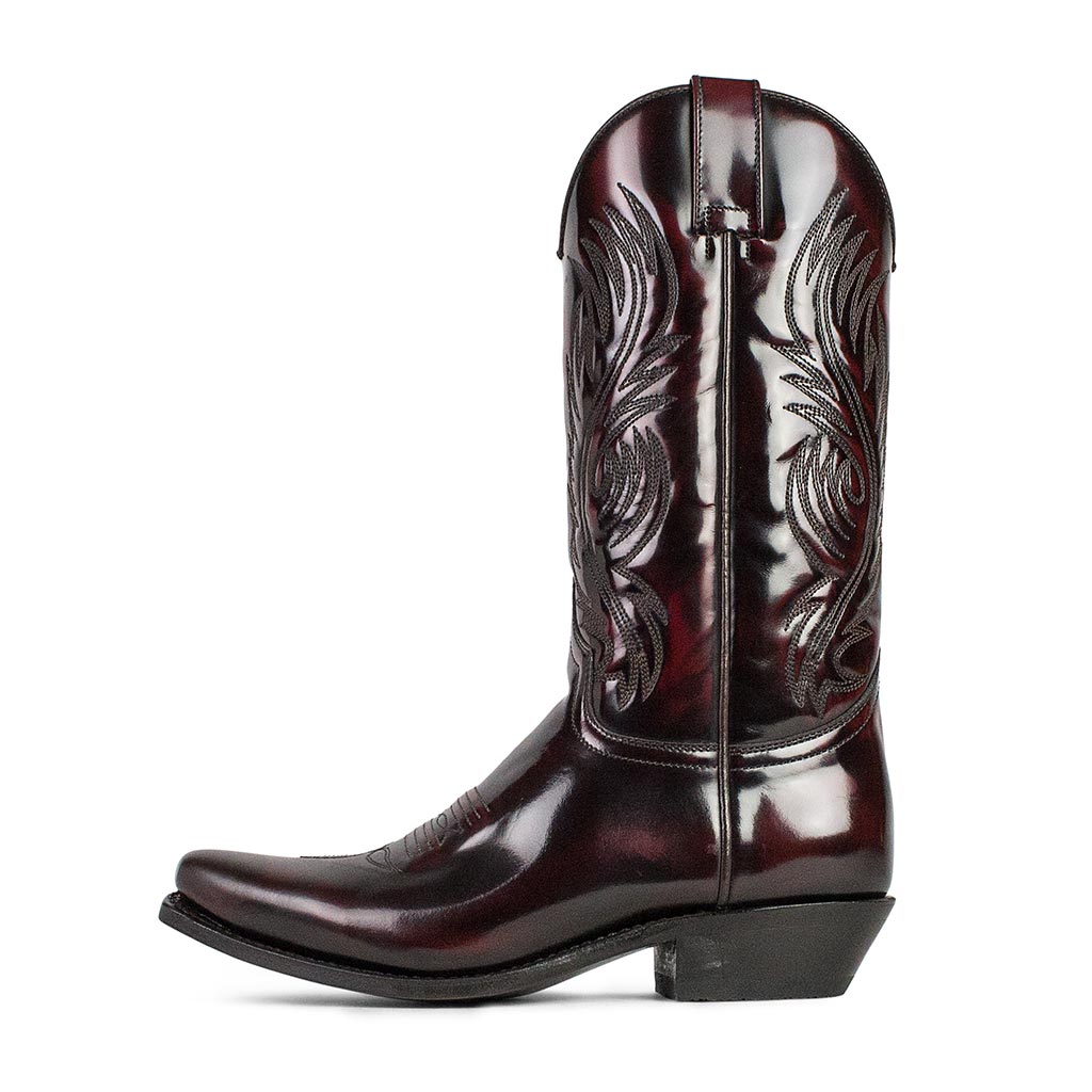 sendra-boots-2605-damen-stiefel-red-burdeos image 1
