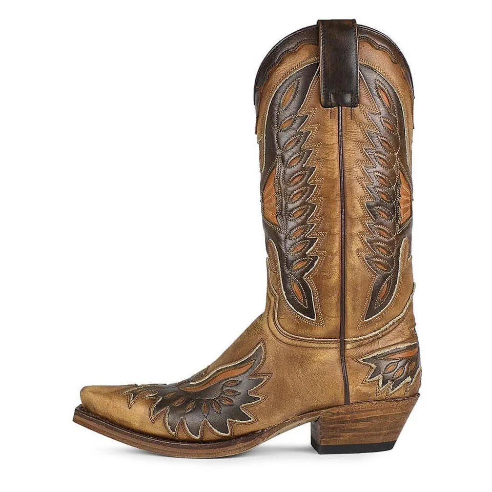 sendra-boots-6990-buitre-olimpia-023-lavado-damen-cowboy-boot-in-gewaschenem-led image 1