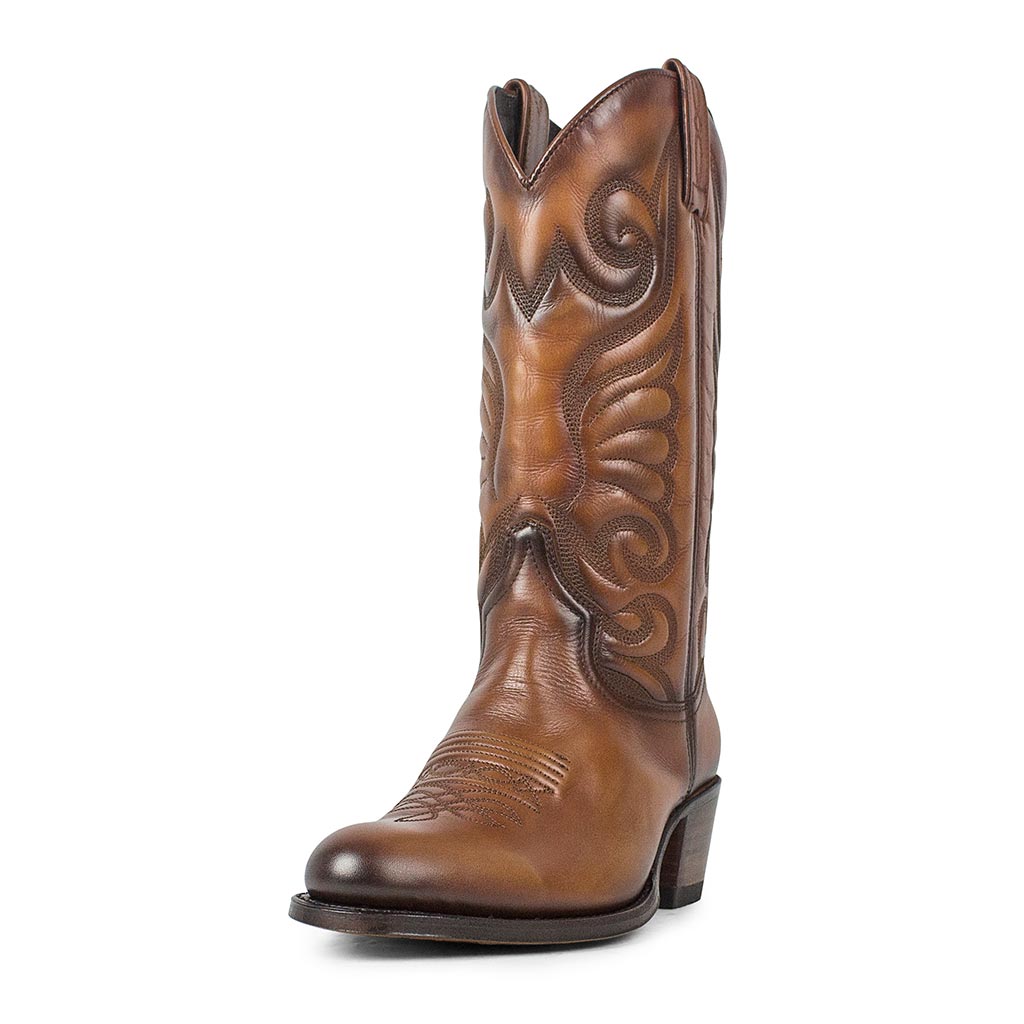 sendra-boots-11627-debora-memphis-cuero-damen-cowboy-stiefel-braun image 2