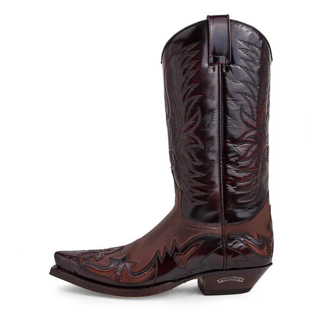 sendra-boots-3241-cuervo-flora-fucsia-cowboy-stiefel-sprinter-7004 image 1