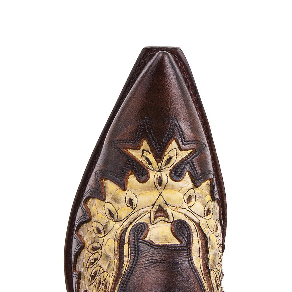 sendra-boots-7106-cuervo-cowboy-exotic-boot-piton-natur image 5