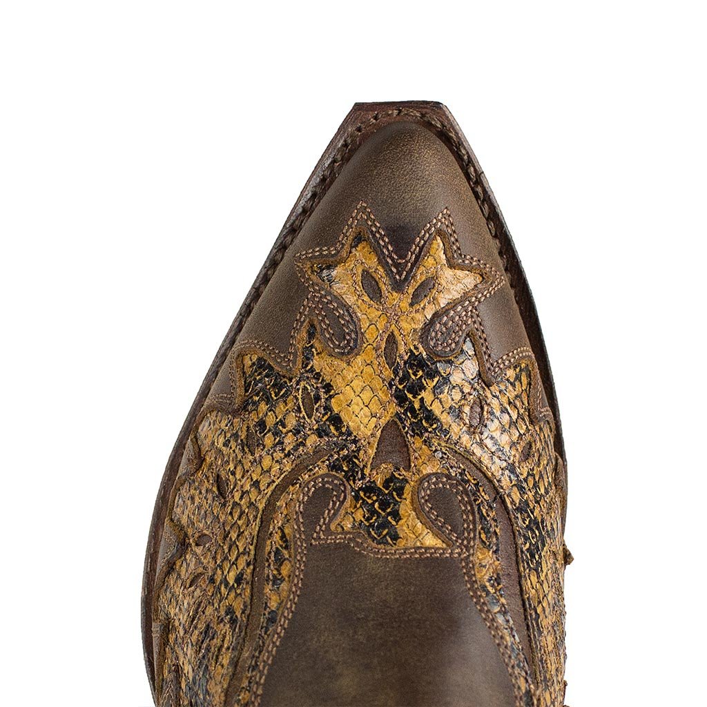 sendra-boots-17397-lia-flota-tang-stiefelette-braun-4-5-cm image 6