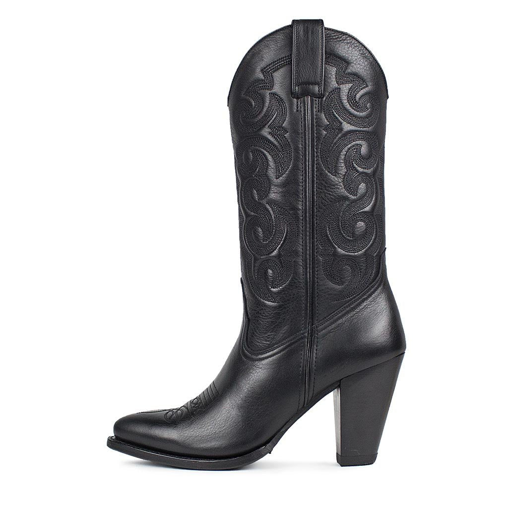sendra-boots-13549-eva-lederstiefel-salvaje-negro-7-5-cm image 1