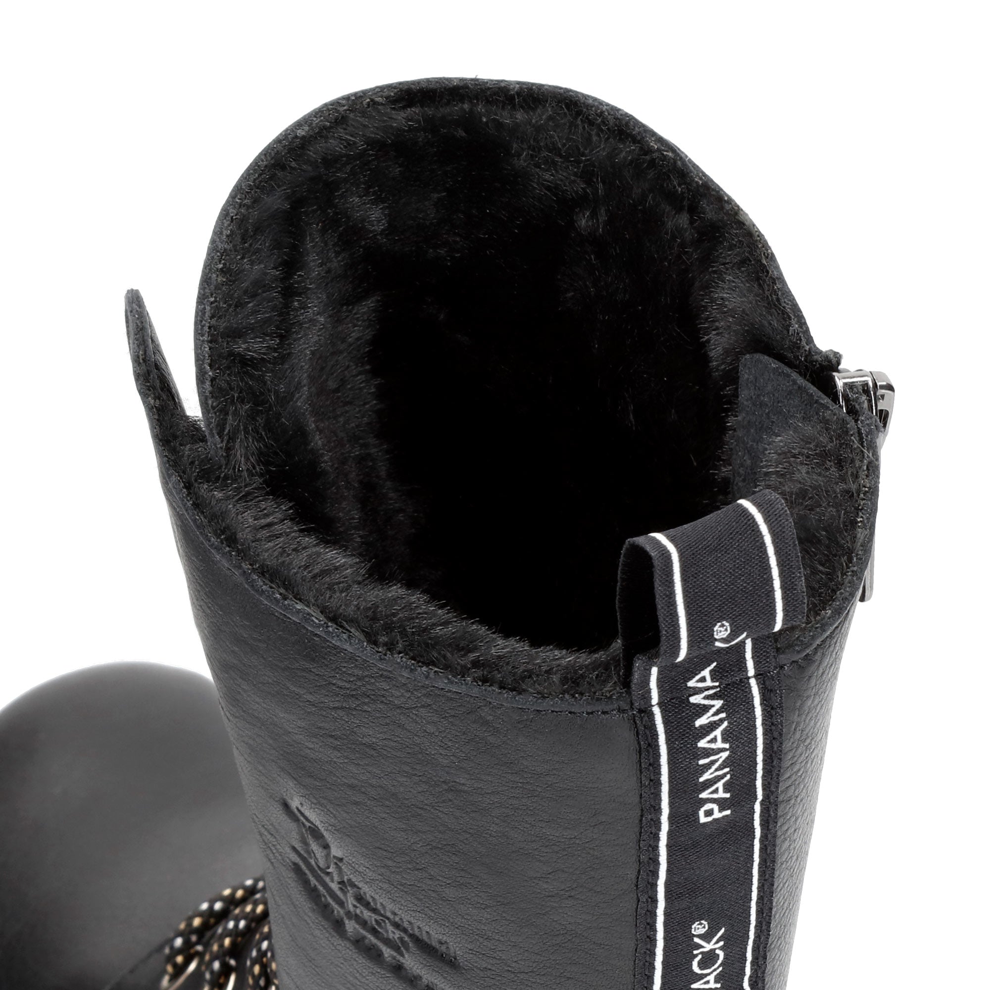 panama-jack-fiorela-b1-napa-negro-damenstiefel-flach-wasserdicht-schwarz image 6