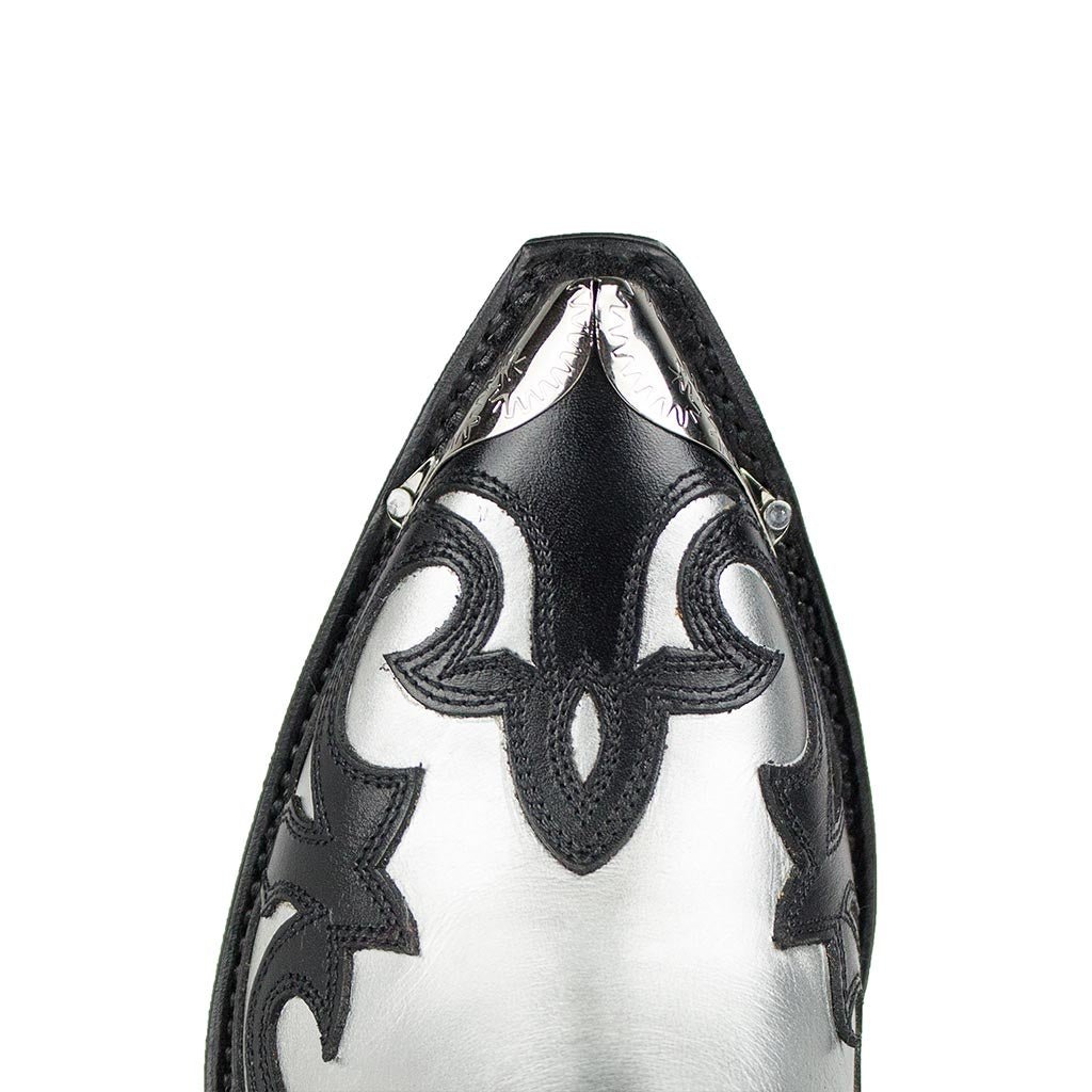 sendra-boots-16598-lula-laminado-plata-damen-bot-n-schwarz-silber image 5