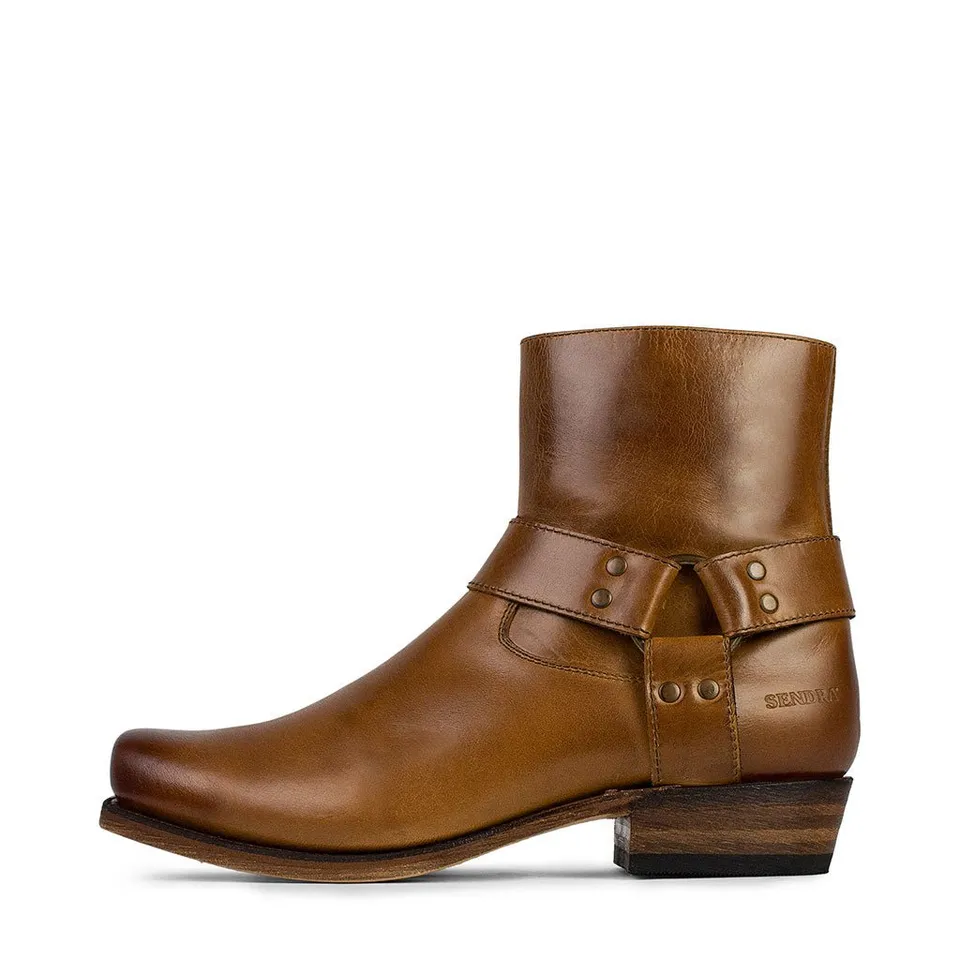 sendra-boots-12851-frisko-teak-us-marron-leder-boots image 1
