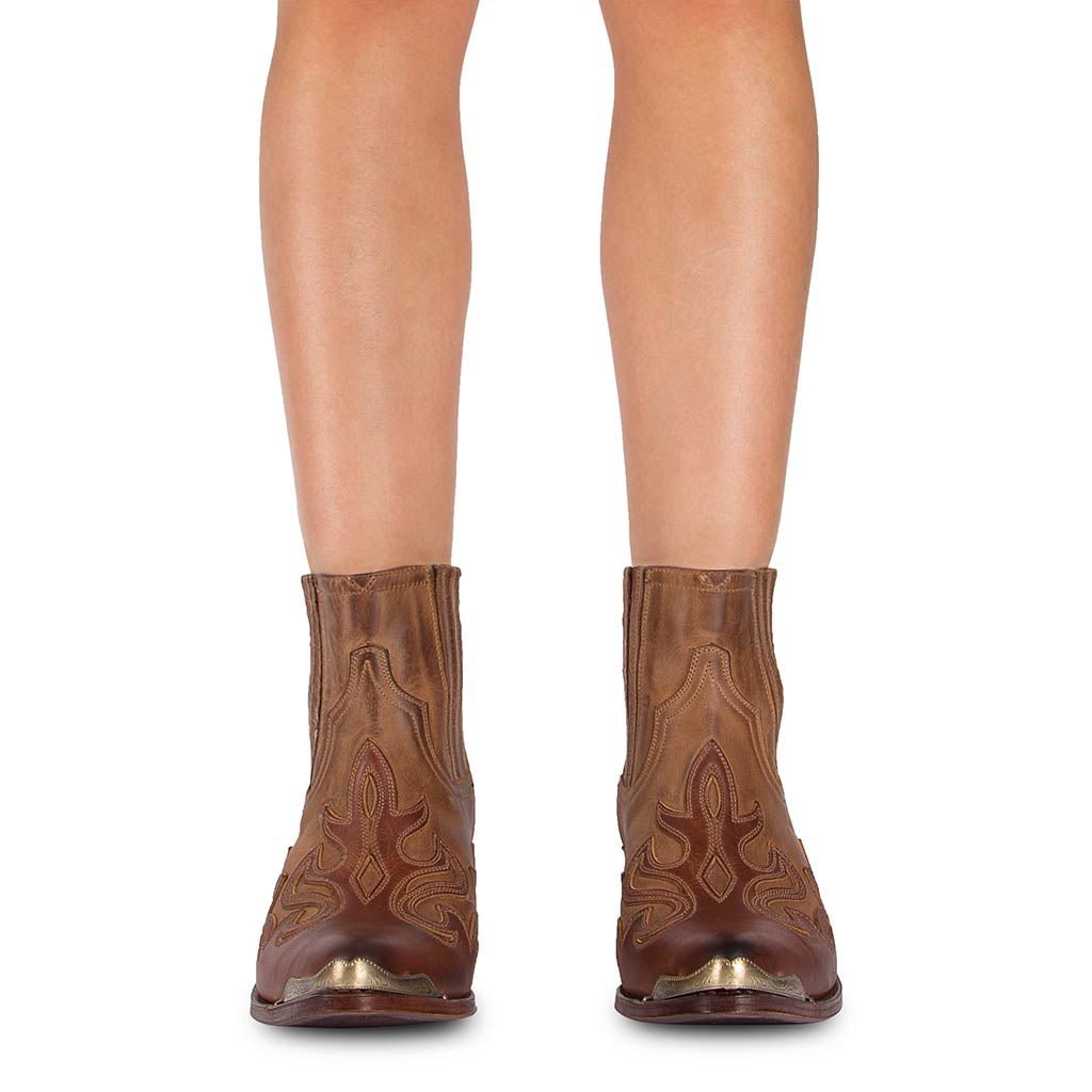 sendra-boots-13924-lia-western-bot-n-halbstiefel-braun image 8
