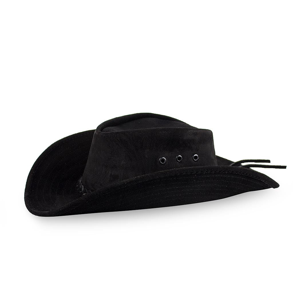 sendra-boots-sombrero-dakota-negro-leder-cowboyhut-schwarz image 1
