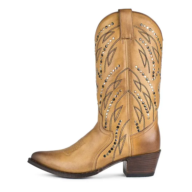 sendra-boots-12212-lia-salvaje-miele-cowboy-stiefel-damen image 1