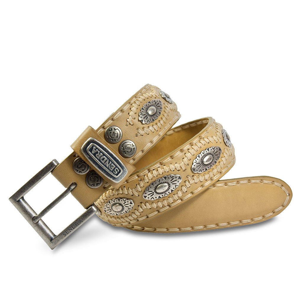 sendra-boots-7606-box-brass-crepe-lederg-rtel-4-cm image 1
