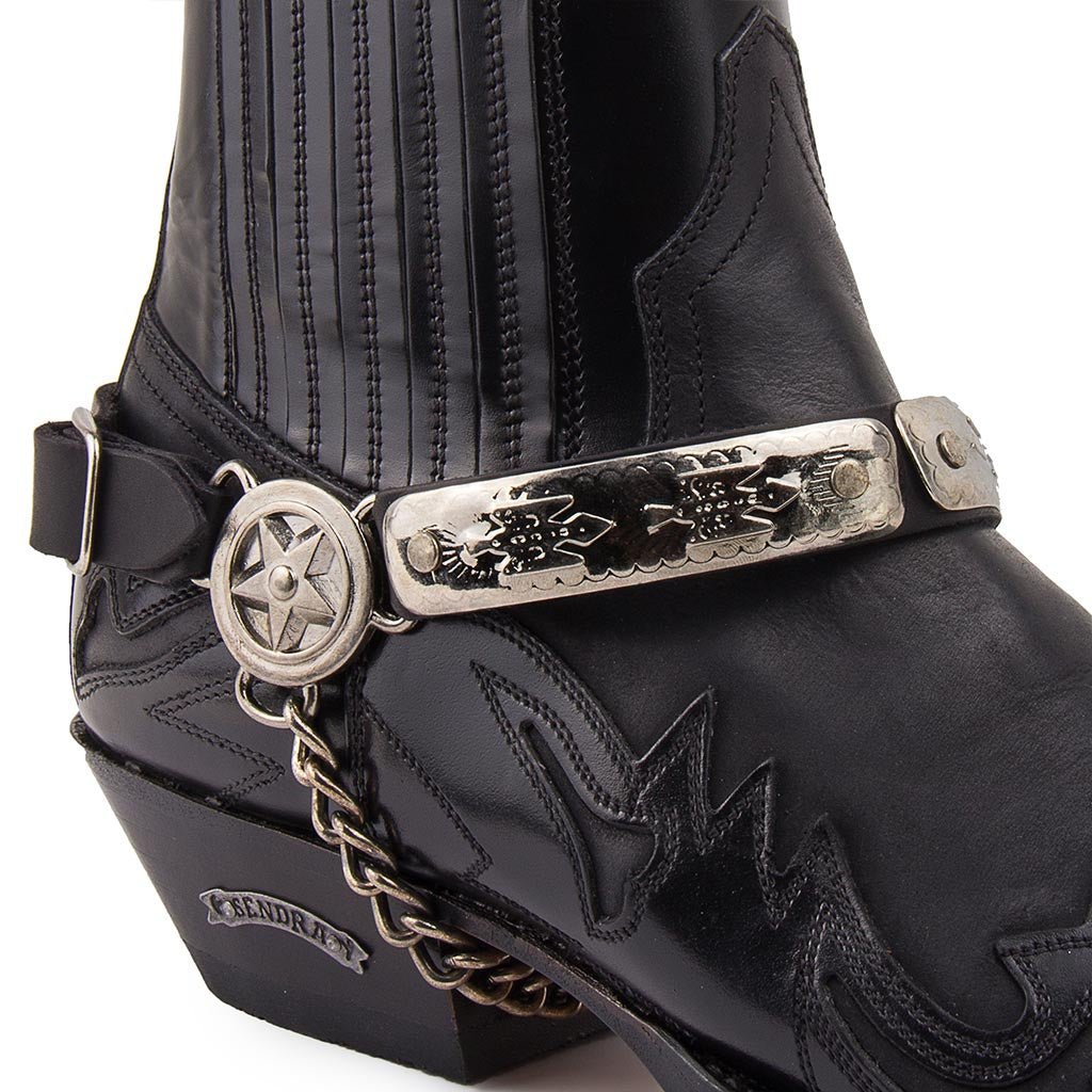 sendra-boots-arnes-67-negro-stiefel-harness-schwarz image 2