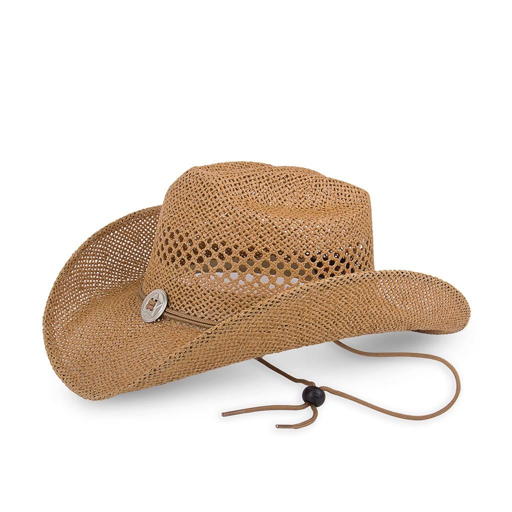 sendra-boots-sombrero-flor-tostado-strohhut-country image 2