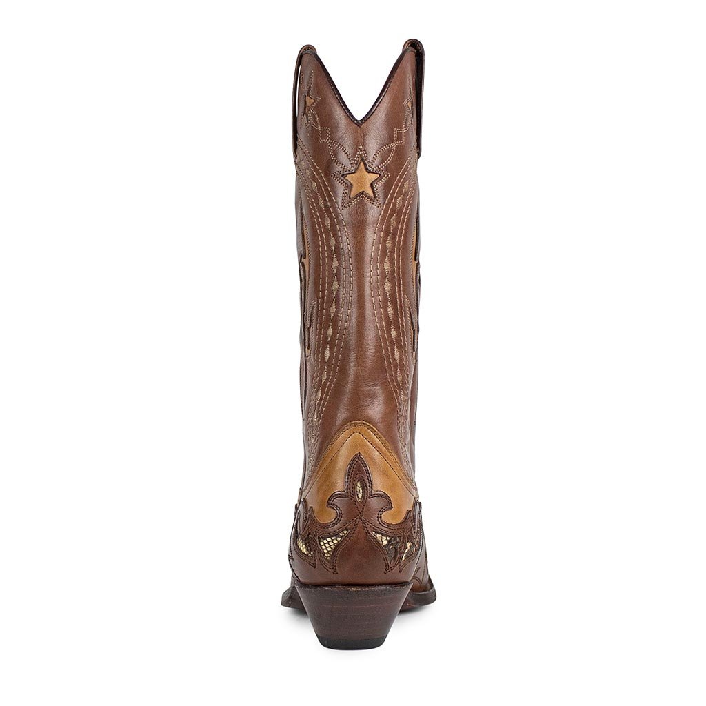 sendra-boots-6881-cuervo-box-brass-540-cowboy-stiefel-braun image 4